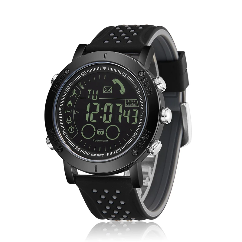 

Men Bluetooth Smart Watch Pedometer Call Message Reminder Waterproof Sports Smartwatch Men Boys Teen for IOS Android