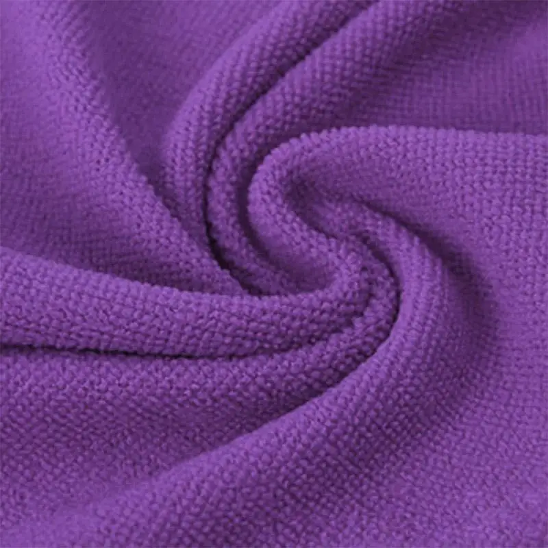 Микрофибра Полотенца чистящая ткань 20*20 см быстросохнущая Полотенца абсорбент губки авто мыть инструмент для чистки-1 шт./2/4/5/10/20 штук SQ022 - Цвет: Фиолетовый
