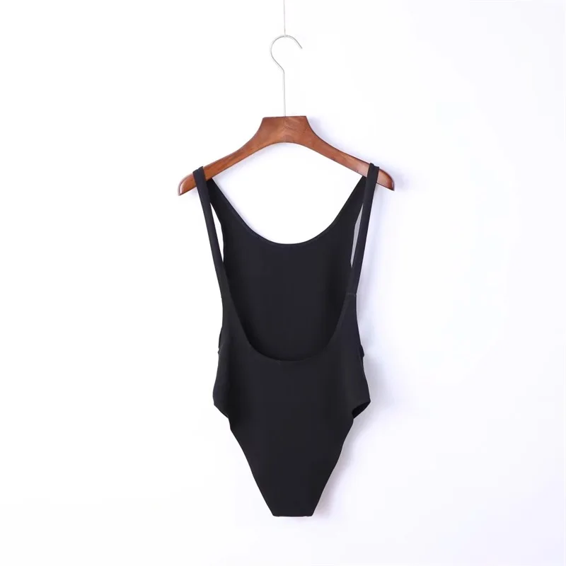 Women Vest Body With Scoop Back Sexy Deep Scoop neckline and back Bodysuits