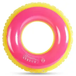 4 размера 2 цвета Горячая Распродажа надувной круг для плавания прозрачный взрослый плавающий ming кольцо надувной матрас для бассейна вода