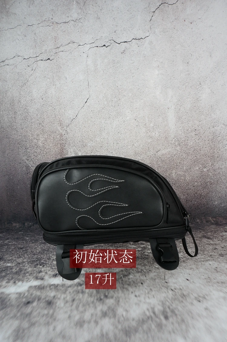Harley & Cruiser   flame  tail Bag a12