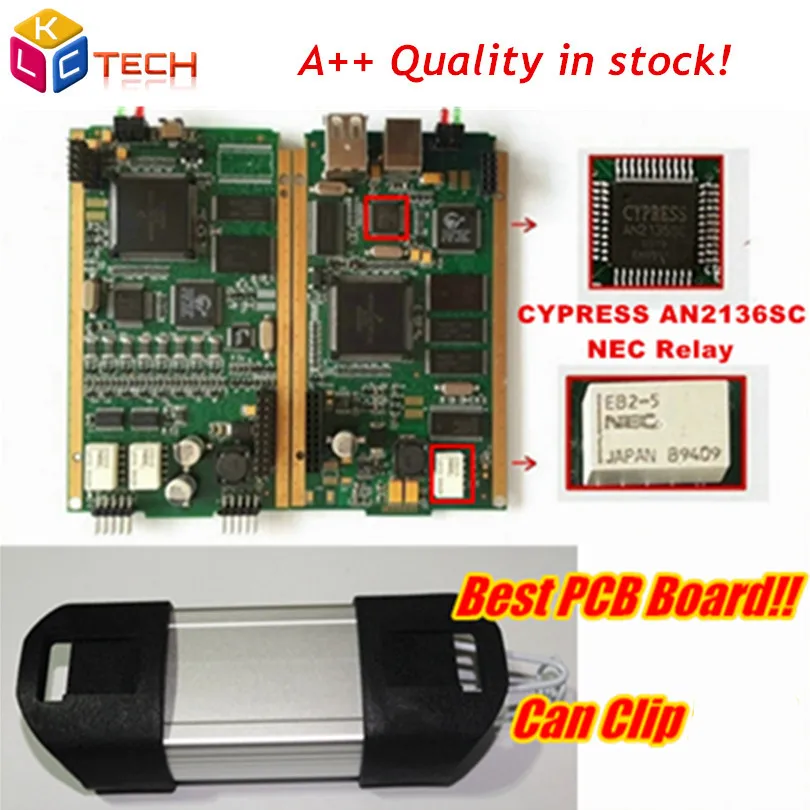 

Real Gold Edge With NEC Relay!! Hot Sell Can Clip V188 With CYPRESS AN2135SC/2136SC Chip Interface OBD2 Diagnostic Tool