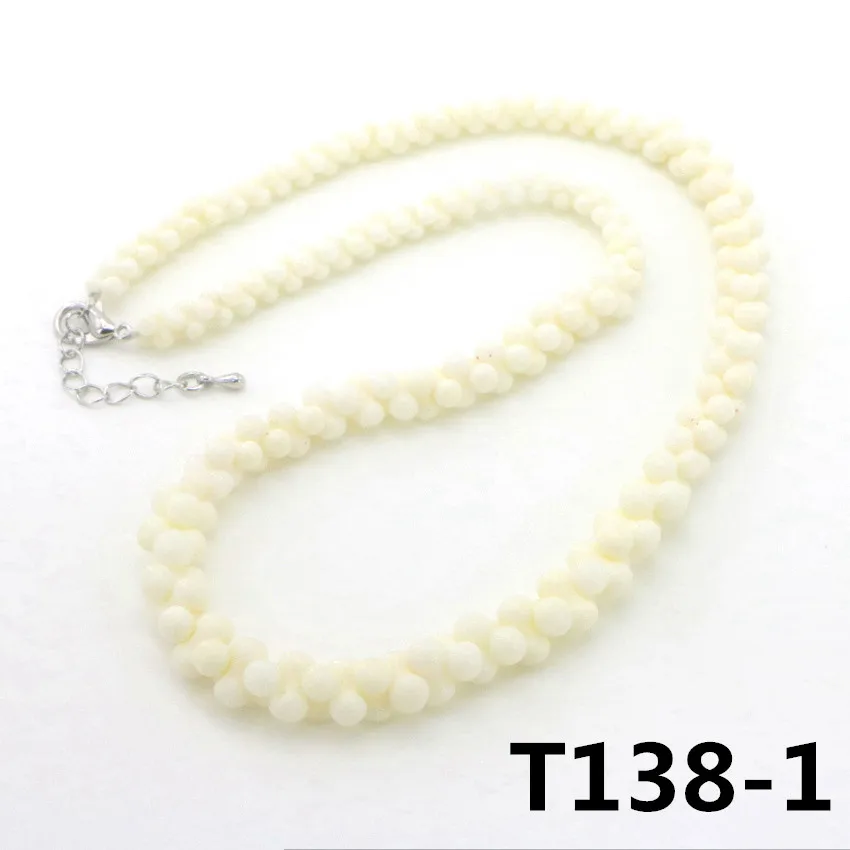 Natural red coral necklaces for women necklace best friend necklace gemstone jewelry wholesale sterling silver 925  (21)