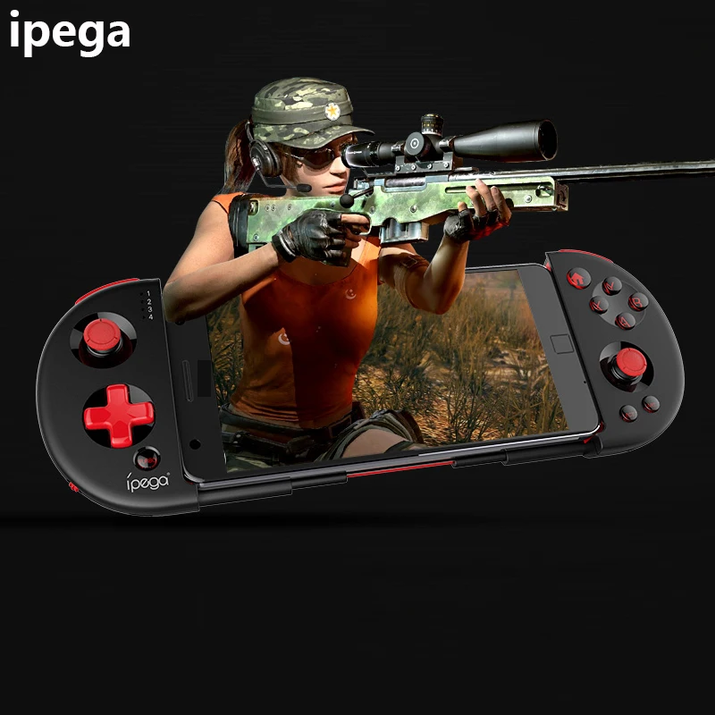 

Wireless PUBG Mobile Phone Gamepad for iPhone Portable Bluetooth 4.0 PUBG Joystick Game Controller Handle for Android Smartphone