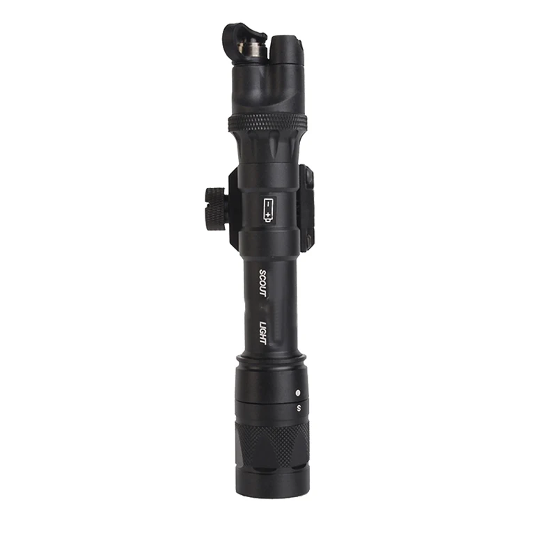 Элемент Tactical M603V оружие фонарик 150 люмен страйкбол Стробоскоп Белый светодио дный светодиодный фонарик для охоты черный EX443