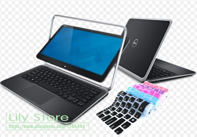 Силиконовая клавиатура защитная пленка кожного покрова протектор для Dell XPS 12 9Q33 2