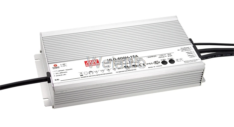 MEAN WELL оригинальный HLG-600H-15B 15 в 36а HLG-600H 540 Вт IP67 одиночный выход LED PMW Диммируемый