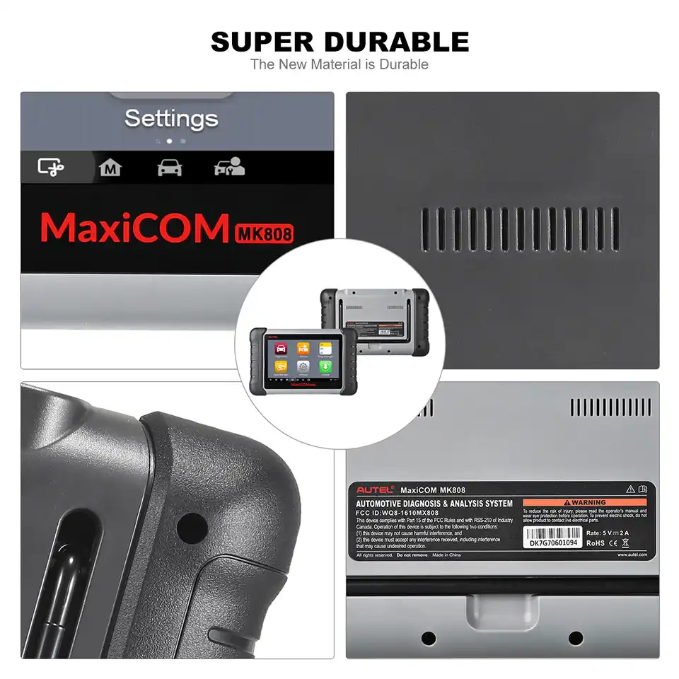 Лидер продаж 100% оригинальный autel MaxiCOM MK808 диагностический инструмент быстрой