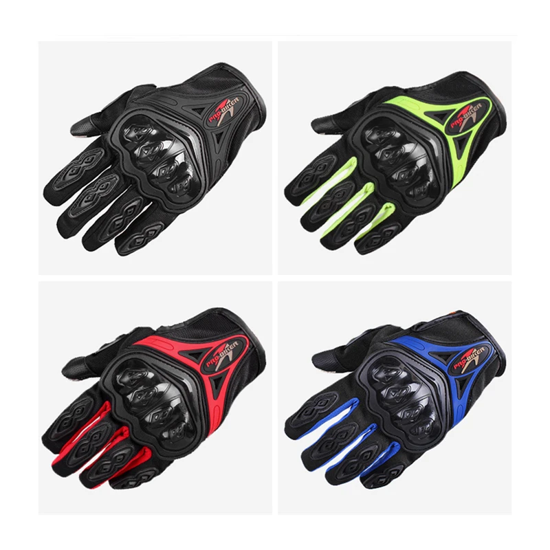 MotoLovee мотоциклетные дышащие перчатки кожаные сенсорные защитные перчатки для мотокросса для верховой езды на открытом воздухе альпийские звезды