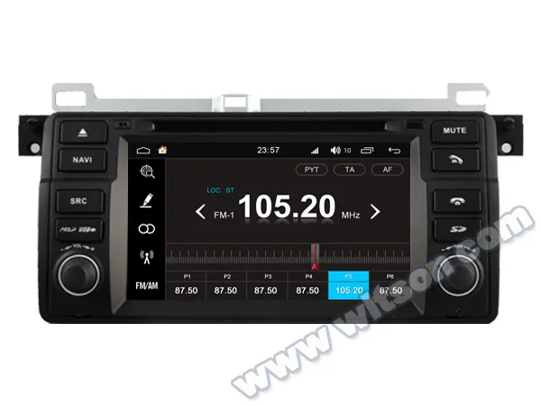 Clearance 6.2" Android 8.0 Oreo OS Car DVD Multimedia GPS Radio for BMW E46 1998-2006 & BMW M3 1998-2006 with Optional ADAS Function 3