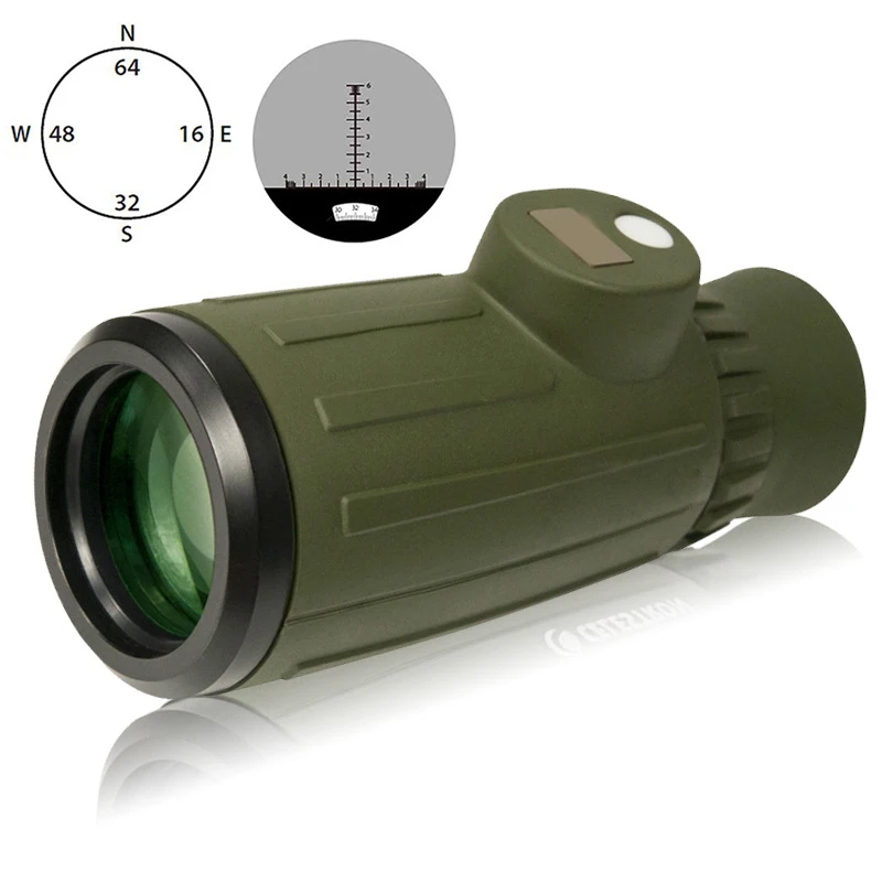 Single Cylinder Telescope Monocular Telescope 8X42 High-Definition Portable