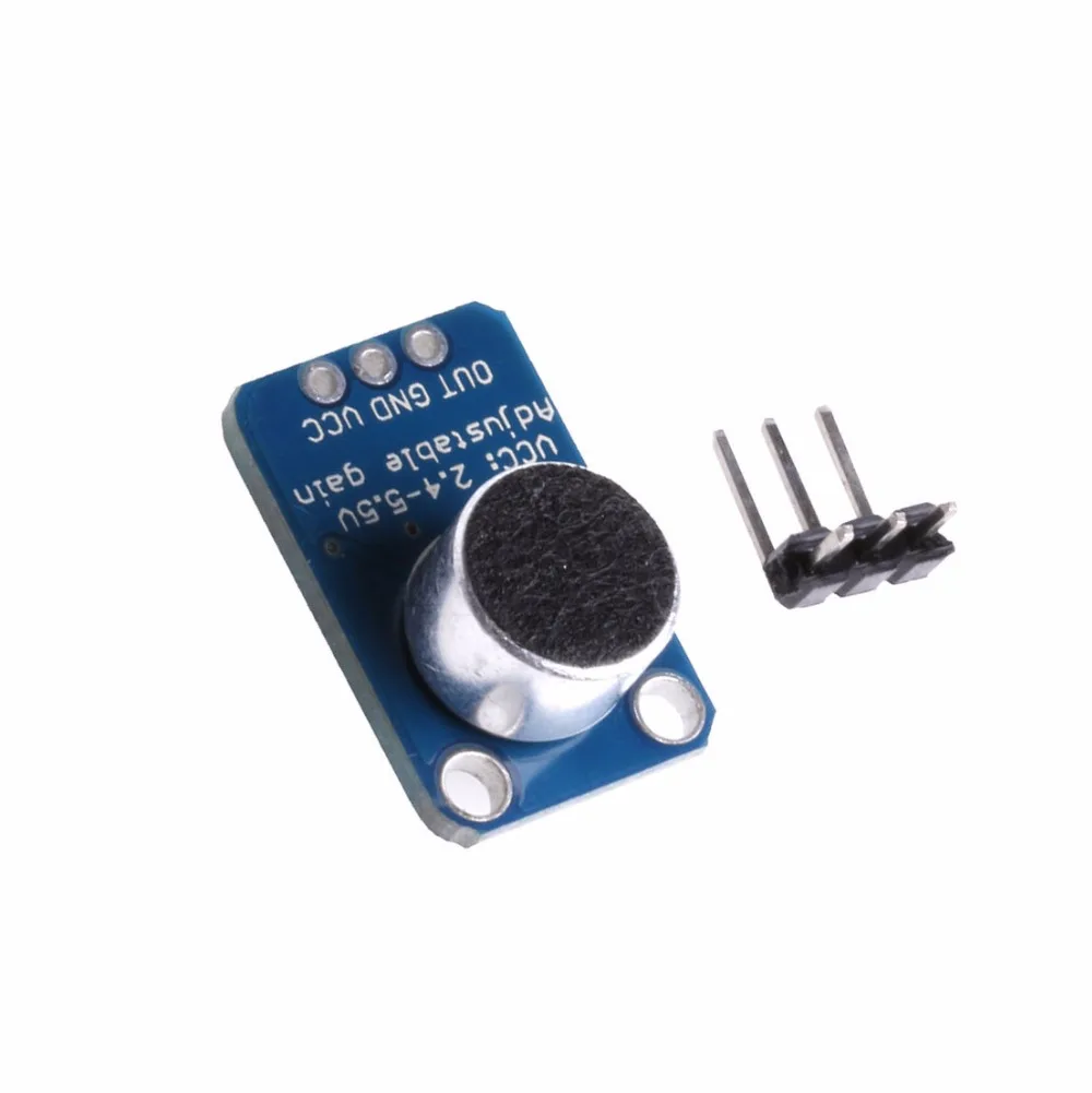 

1PCS New Electret Microphone Amplifier MAX4466 With Adjustable Gain For Arduino