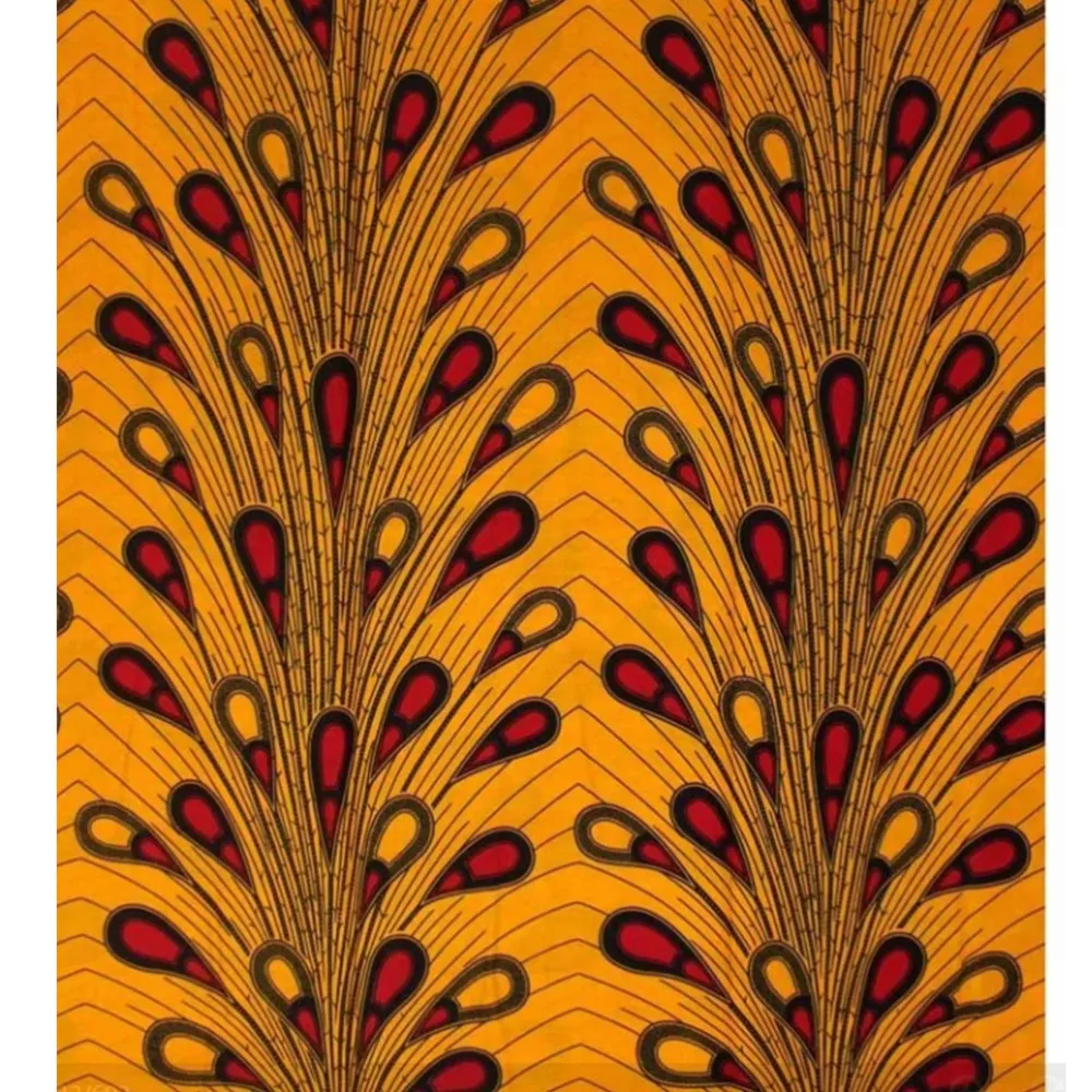 Print turban traditional African headscarf women headtie with earring (25)