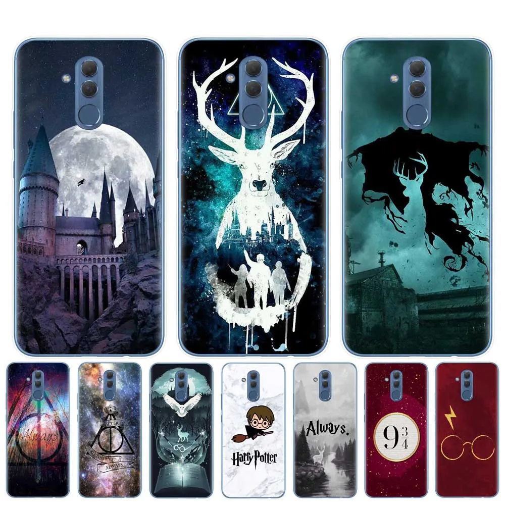 

Phone Case For Huawei Mate 10 20 Lite Soft Silicone TPU Cover Harry Potter Design Cases For Coque Huawei P20 P30 Lite Pro Fundas