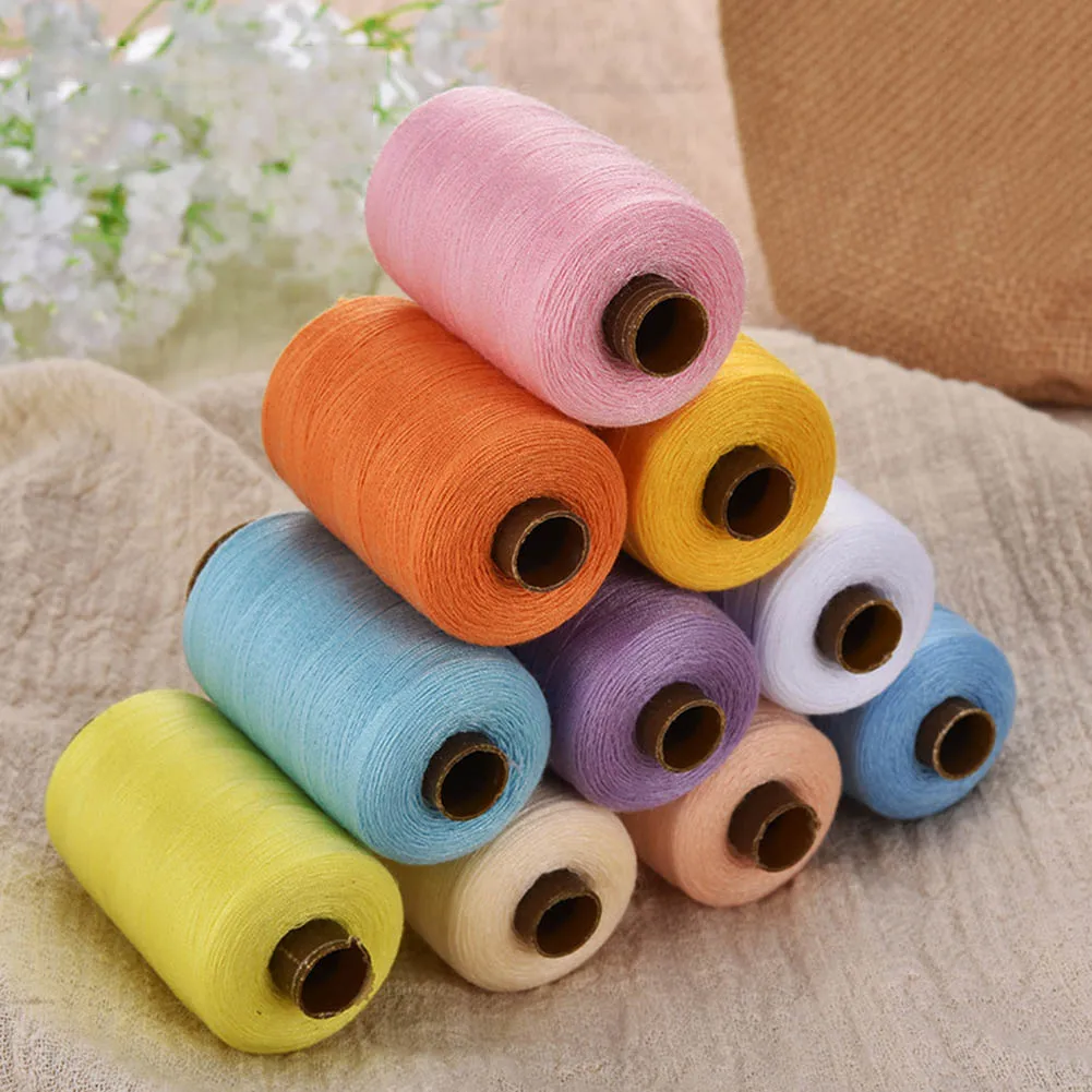 

Sewing Thread 24 Colors 1000 Yards Polyester DIY Sewing Kit for Hand Machine Needles PAK55