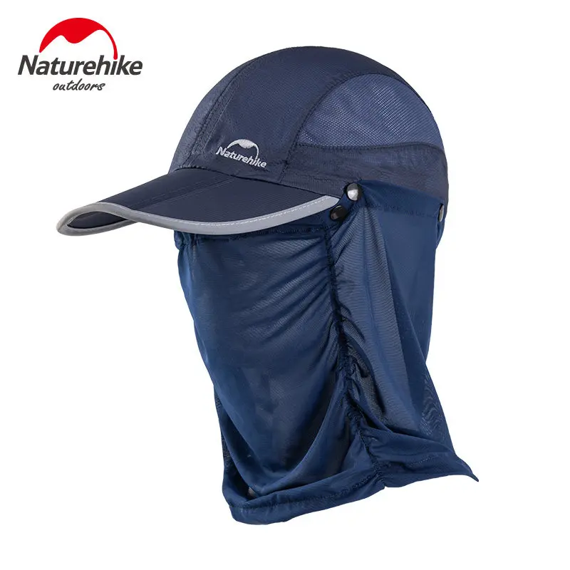 

Naturehike Sunshade Mask Breathable Hat Foldable Cap Ultralight Portable Hiking Camping Summer Anti-UV 3 Colors