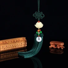 Подвеска для автомобиля, зеркало заднего вида, аксессуары для автомобиля, аксессуары для интерьера, подвесное украшение в виде лотоса