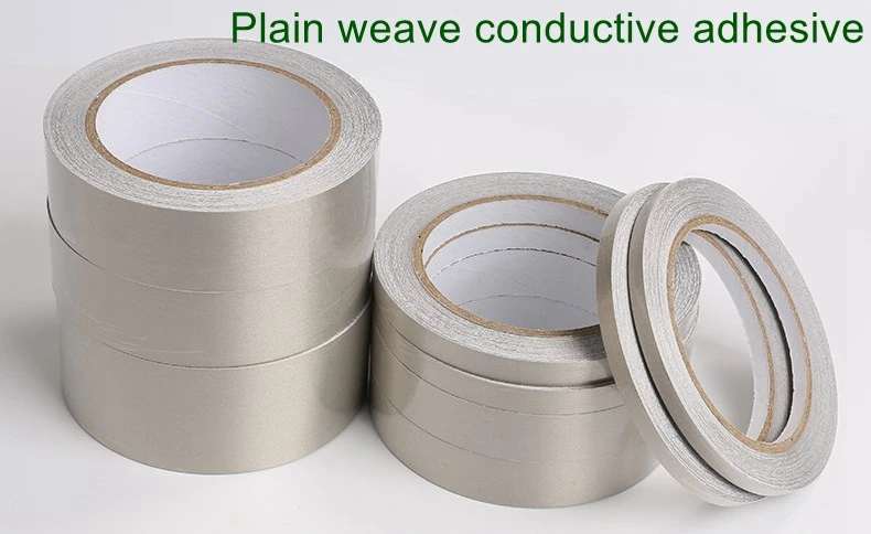 

5 Rolls Width 10mm x20m thickness 1mm,Double-sided conductive,strong stickiness,shielding Wide-range in application