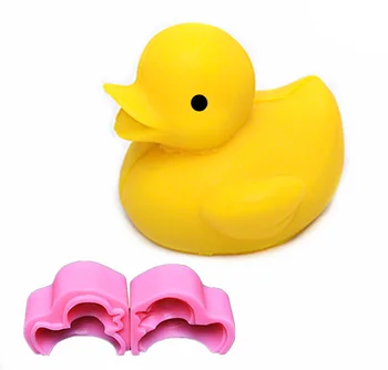 

3D Cartoon Duck Soap Mold Fondant Mold Resin Clay Chocolate Candy Silicone Cake Mould Fondant Cake Decorating Tools E538