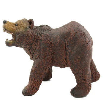 

Brown Bear Simulation Dolls Animal World Wildlife Animal Model Toys 2020