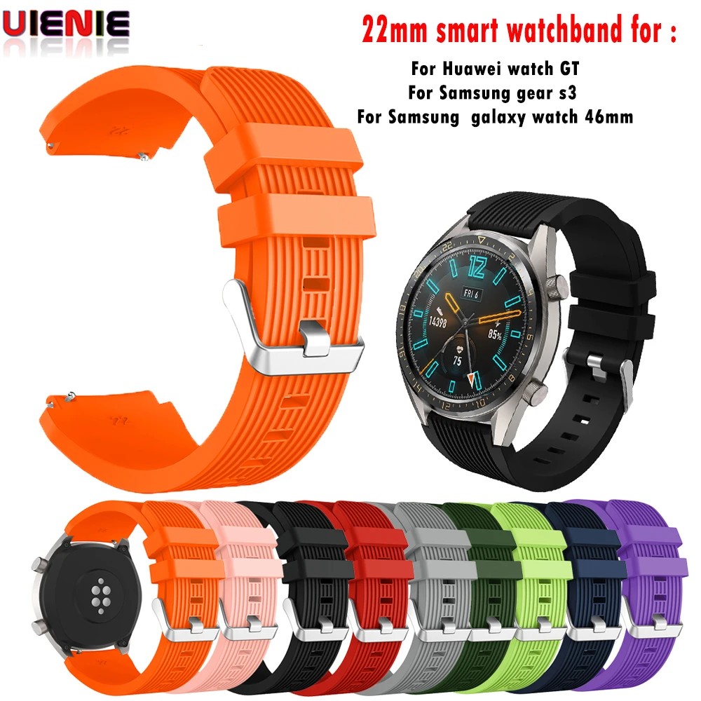 

22mm smart watch accessories for Samsung Galaxy Watch 46mm Gear S3 watch band strap easy fit bracelet For HUAWEI WATCH GT strap