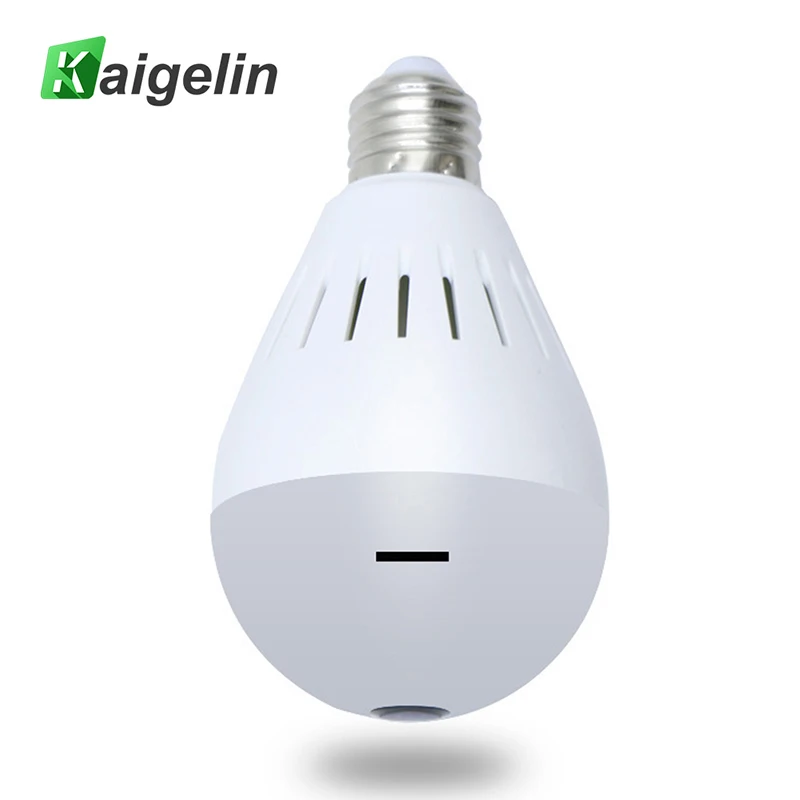 

2MP WIFI Smart Home LED Bulb E27 360 Degree Wireless Camera Remote Network Mobile Phone Home Panoramic Monitor Monitoring Camera