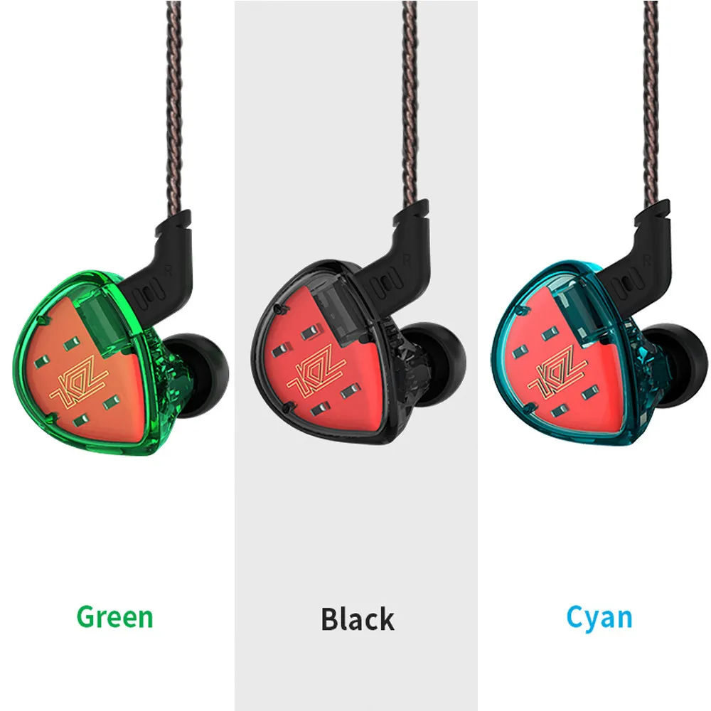 KZ ES4 Balanced Armature Headset With Microphone Replacement Cable ZS5 