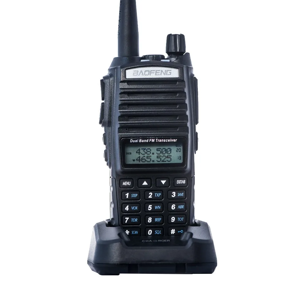 2 шт. Baofeng UV-82 рация CB радио UV 82 Портативное двухстороннее радио FM VOX трансивер двухдиапазонный радиус действия UV82 радиоприемники
