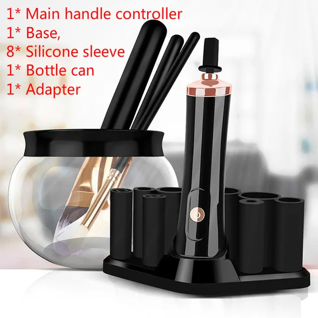 Cheap 2019 New Pro Electric Makeup Brush Cleaner & Dryer Set Make Up Brushes Washing Tool Makeup Brushes Cleaner without Batteries Cheap 2019 New Pro Electric Makeup Brush Cleaner & Dryer Set Make Up Brushes Washing Tool Makeup Brushes Cleaner without Batteries