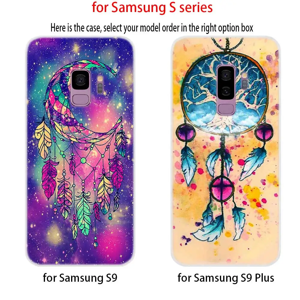 Чехол Ловец снов акварельный для Samsung Galaxy S7Edge S8 S9 S10 S11 S20 S30 Plus Lite E Uitra|Бамперы| |