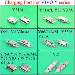 ДЛЯ VIVO Y31/Y51A/L Y37 Y37A Y71 Y66/Y35A V3 разъем Micro USB Зарядное устройство разъем зарядки разъем питания док синхронизации данных Порты и разъёмы dock