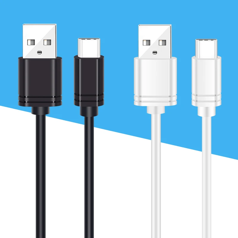 1, 2, 3 м usb type-C кабель для samsung S9 S8 Быстрая зарядка type-C кабель для зарядки мобильного телефона USB C кабель для Xiaomi mi9 PVC