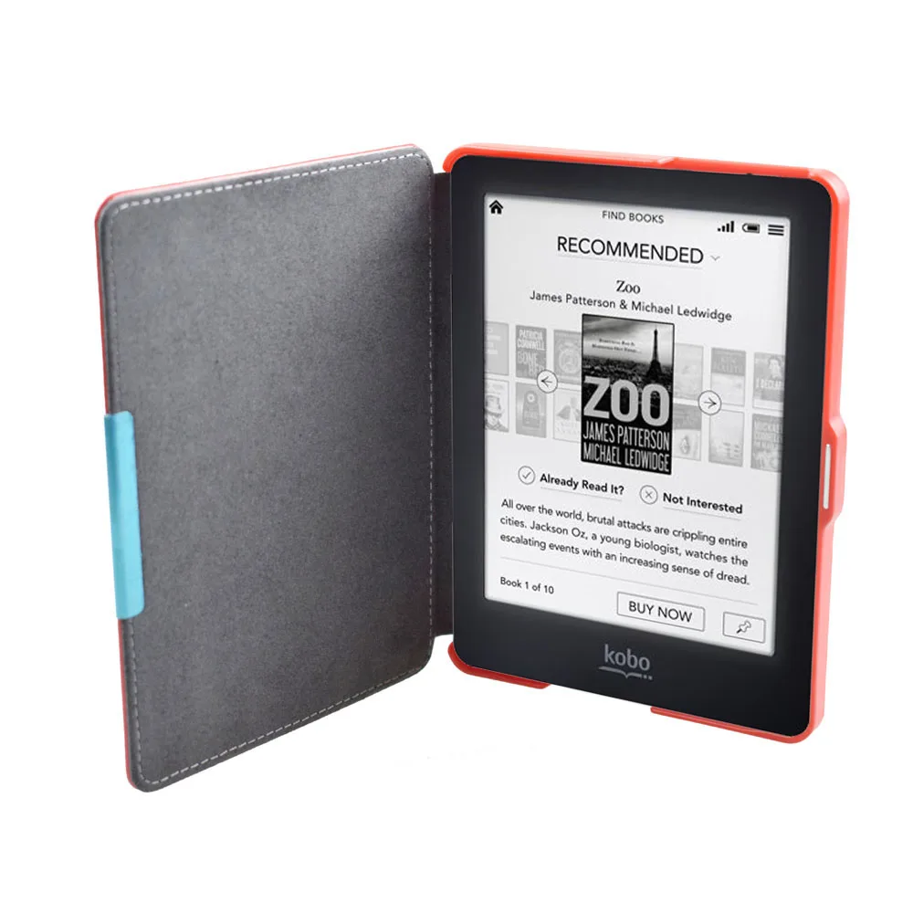 Модель N613 Чехол книжка для электронной книги Kobo Glo 6 дюймов|case for kobo|case ebookebook case |