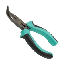 S45C Material Curvo Nariz Alicates Cortadores de Fio Alicate de corte Ferramentas Manuais Alicate de Dobra Curvada Arame Wrapping Beading Jóias