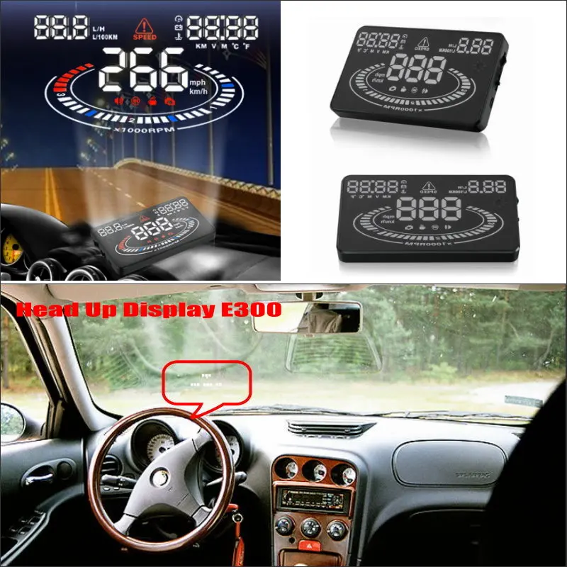 Автомобильный дисплей на лобовое стекло HUD для Alfa Romeo 156/159/166/147 автомобильные
