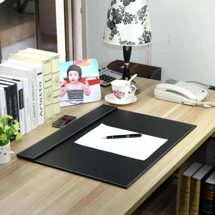 Офисный Настольный органайзер из кожи и дерева 60 х45 см|leather office|file holderorganizer file |