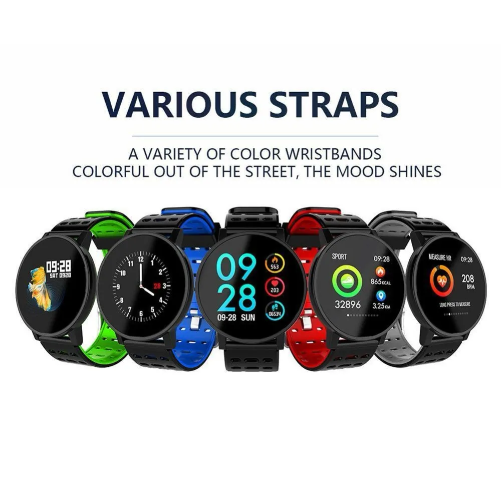 Timethinker T3 мужские Смарт часы Reloj Hombre спортивные Relogio кровяное давление монитор
