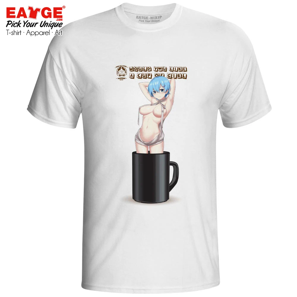 

Hot Lewd Rem In Your Cup T Shirt Life In A Different World From Zero Cool Hip Hop Fashion T-shirt Active Design Men Women Tee