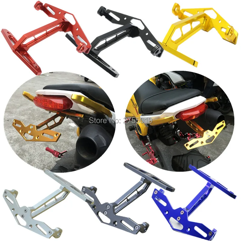 

CNC Motorcycle license plate frame equipped with steering lamp license plate For Honda MSX125 MSX300 MSX 125 MSX 300 MSX125 300