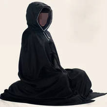 6 цветов унисекс буддийский Зимний плащ для медитации теплый длинный плащ Шаолиньское Кунг-фу Единоборства Монки костюмы пальто серый красный/серый