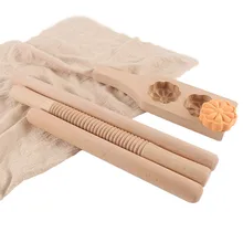 Рождественская Скалка с гравировкой резного дерева, тиснение, Скалка, кухонные инструменты для украшения торта, rouleau a patisserie