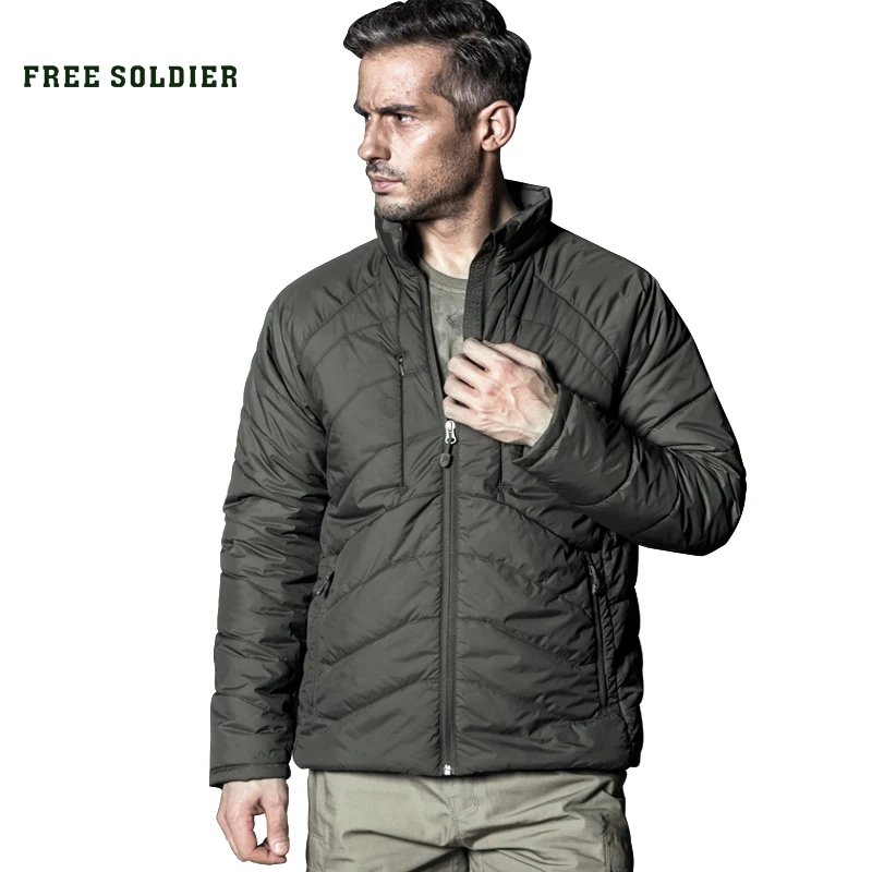 

FREE SOLDIER Outdoor tactical military style hiking camping jacket,new model of sports heat-conserving jackets/coat