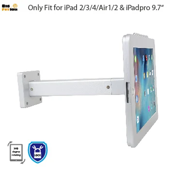 Подходит для ipad POS подставка для настенного монтажа рабочего стола с замком безопасности специальная рамка Корпус анти-держатель против кражи для ipad Air Pro 9,7