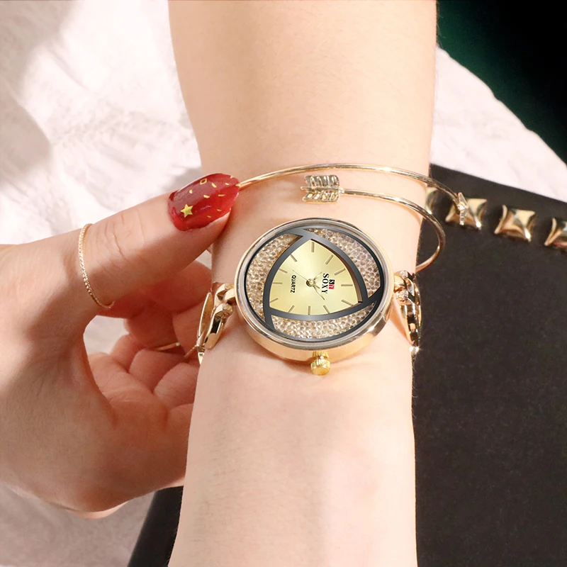 Женские часы Mujer кварцевые новые роскошные часы со стразами Feminino Relogio браслет женские наручные часы Reloj золото/серебро bayan kol saati