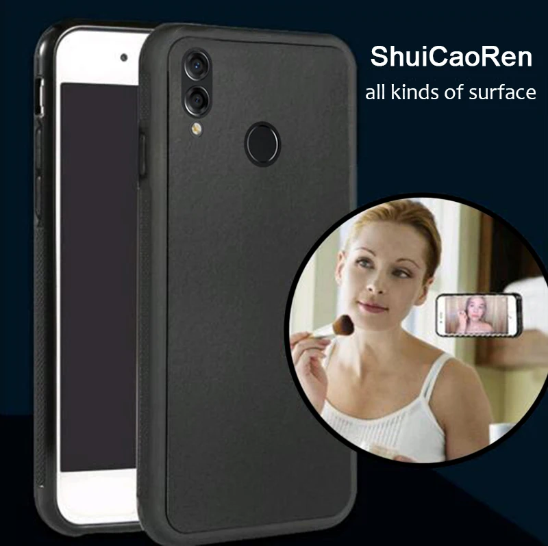 

Anti Gravity Case For Huawei Nova 2 Plus 2S 2i 3 3E Magical Nano Suction Cover Frame Adsorbed Case For Huawei P Smart FIG-LX1