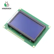 1 шт. lcd 12864 128x64 точки графика синего цвета Подсветка ЖК-дисплей модуль raspberry для arduino