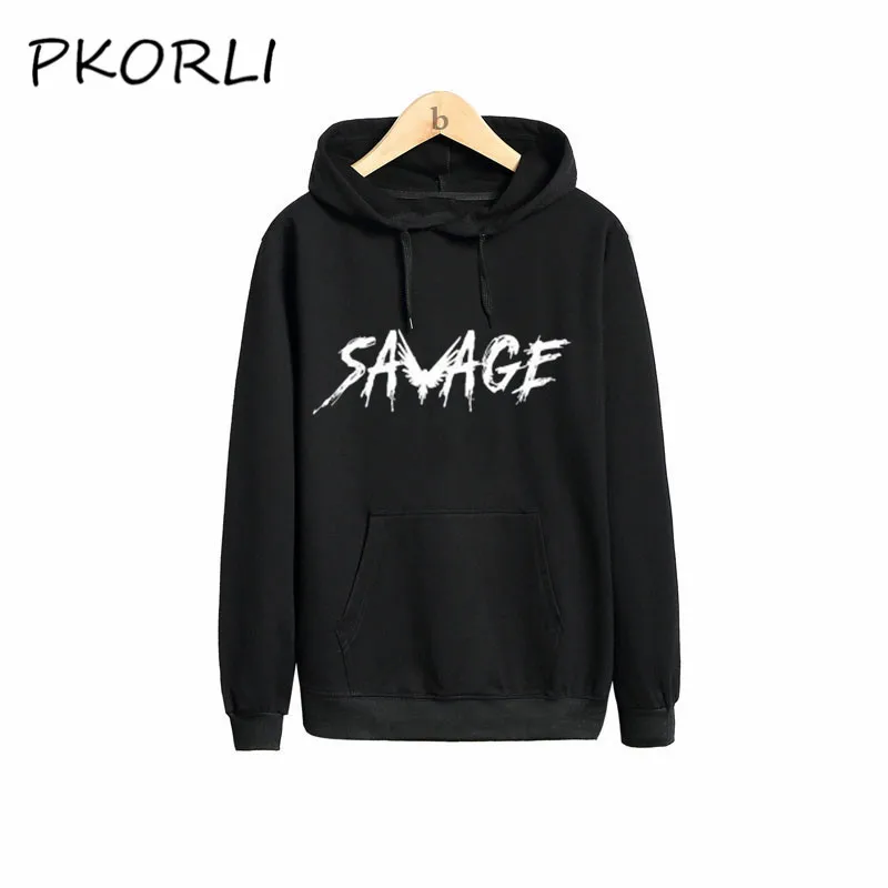 

Pkorli Savage Maverick Hoodies Men Women Logang Jake Paul Crewneck Sweatshirt Casual Long Sleeve Maverick Bird Print Sweatshirt