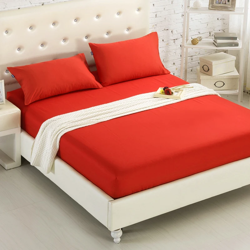 Одноцветная простыня для дома, простыня, постельные принадлежности, покрывало с эластичной лентой, покрывало для кровати, нескользящий наматрасник, простыня для отелей, покрывало - Цвет: Style5