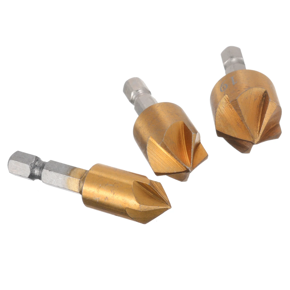 3Pcs HSS 1/4