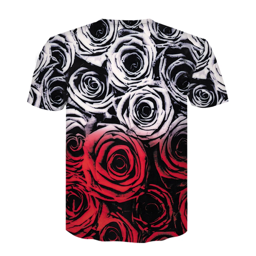 T Shirt Men Flower Tshirt Hip Hop Tee Red 3d Print T-shirt Cool Mens Clothing 2018 New Summer Casual Tops Streetwear drop ship T Shirt Men Flower Tshirt Hip Hop Tee Red 3d Print T-shirt Cool Mens Clothing 2018 New Summer Casual Tops Streetwear drop ship